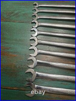 10-Piece Cornwell USA 12 Point Chrome Wrench Set, 10MM-19MM