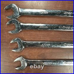 10 pc 12-Point Metric Flank Drive Combination Wrench Set 10mm-19mm