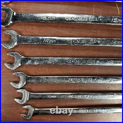 10 pc 12-Point Metric Flank Drive Combination Wrench Set 10mm-19mm