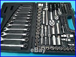 111pc Combination Wrench Standard & Metric Set New