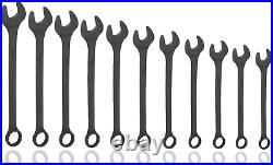 11 PC METRIC LARGE BIG JUMBO SIZE COMBINATION TOOL WRENCH SET with POUCH