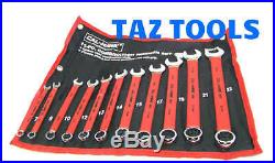 11 pc Soft Grip Combination Wrench Set Combo Wrenches MM Metric 7mm 22mm