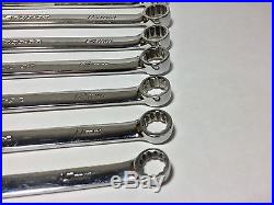 12 PIECE SET SNAP ON TOOLS OPEN BOX END COMBINATION WRENCHES, Metric 10mm-22mm