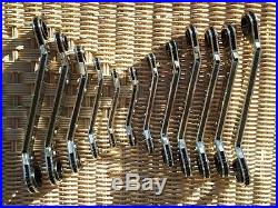 12 Pc SAE/MM Craftsman USA Box-End Offset Ratcheting Wrench Set 43027