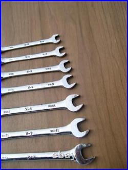 (12 Pcs.) Sk 12 Pt. Chrome Metric Combination Wrench Set 7mm 18mm USA