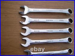 (12 Pcs.) Sk 12 Pt. Chrome Metric Combination Wrench Set 7mm 18mm USA