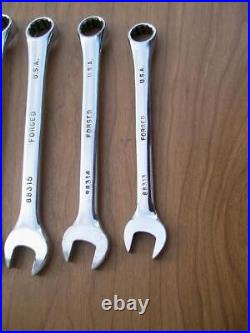 (12 Pcs.) Sk 12 Pt. Chrome Metric Combination Wrench Set 7mm 18mm USA