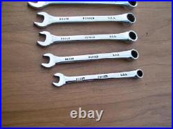 (12 Pcs.) Sk 12 Pt. Chrome Metric Combination Wrench Set 7mm 18mm USA