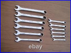 (12 Pcs.) Sk 12 Pt. Chrome Metric Combination Wrench Set 7mm 18mm USA