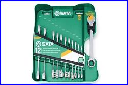 12-Piece Double Ratcheting Wrench Set, Metric ST09066-02