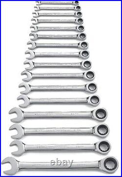 12 Point Ratcheting Combination Wrench Set, 16 Piece Metric 9416