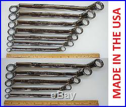 12pc Craftsman deep offset box wrench set Metric/SAE USA industrial professional