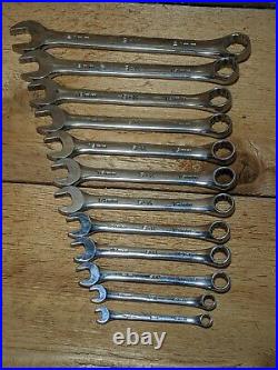 12pc Vintage S-K Tools METRIC 12pt Combination Wrench Set SK
