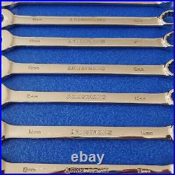 13pc METRIC ARMSTRONG USA LONG COMBINATION WRENCH SET 9MM 22MM SHIPS FREE LOT