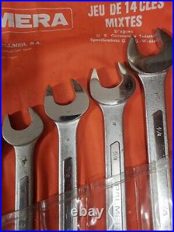 14pc Palmera combination wrench set