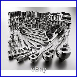 165 Pc Craftsman Mechanics Tool Set Ratchet Socket Wrench SAE Metric with Case