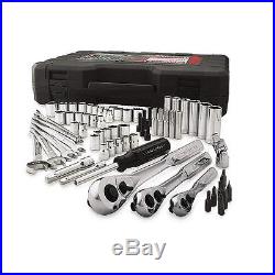 165 Pc Craftsman Mechanics Tool Set Ratchet Socket Wrench SAE Metric with Case