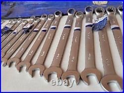 16 Piece Williams Combination Metric Wrench Set 7mm to 24mm (No-16mm, 23mm)