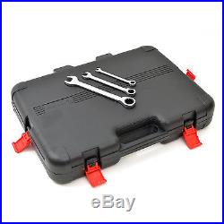 215 Piece Professional Socket Set & Ratchet Spanners + Torque Wrench