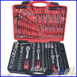 219pc large socket set PROFESSIONAL tool spanner metric wrench apprentice kit