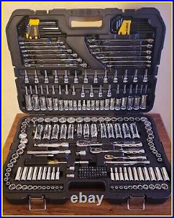 247-Piece Mechanics Tool Set includes Ratchets & Sockets with Case, DWMT81535