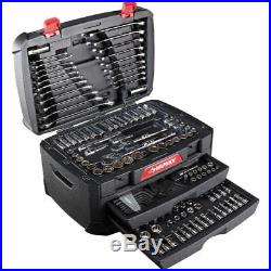 268-Piece Tool Set, Wrench, Ratchet, Multi-Bit Screwdriver Mechanics Hand Tools