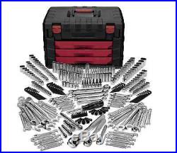 289 Pc Craftsman Mechanics Tool Set Sockets Ratchet Wrench SAE Metric with Case
