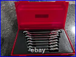 2 Blackhawk Flexible Ratchet Wrench Sets 12pc Metric 8-9mm & 8pc SAE 5/16-3/4