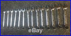 2 Complete Sets SNAP ON SAE And Metric COMBINATION WRENCH SET (29 Pieces)