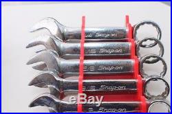 (2) Snap On Stubby Wrench Set Metric & SAE Stubby Combination Sets