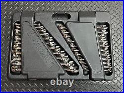 32pc Craftsman (5-20mm METRIC) & (INCH 5/16 -1) Wrench set in case =NEW NEW
