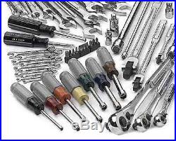 413 Pc Craftsman Mechanics Tool Set Deep Sockets Ratchet Wrench Bits SAE Metric