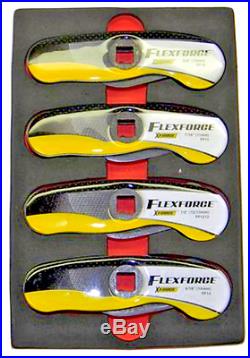 4-Piece Flex Force Snap-on Brake and Fuel Line Wrench Key Set XForce FF204 LW204