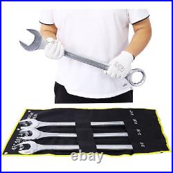 4 Piece SAE Jumbo Combination Wrench Set Extra Large