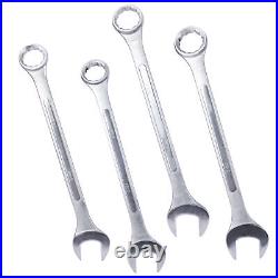 4 Piece SAE Jumbo Combination Wrench Set Extra Large