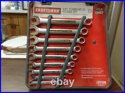 6pt Craftsman 9 Pc Metric 6 Point Combination Wrench Set 7mm-16mm