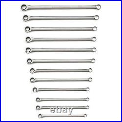 72-Tooth 12 Point Metric XL GearBox Double Box Ratcheting Wrench Set (12-Piece)