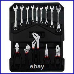 799pcs Hand Tool Kit Mechanics Kit Metric Ratchet Wrench Set with Toolbox