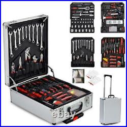 799pcs Hand Tool Kit Mechanics Kit Metric Ratchet Wrench Set with Toolbox