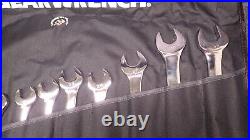 81916 GearWrench 22pc METRIC Long Pattern Combination Wrench Set Metric in Pouch