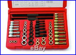8240 53 Pc. Universal Rethreading Tap Die And File Set Sae / Metric USA Made