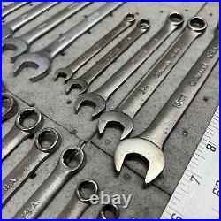 ALLEN 24pc Combination Wrench Set Metric & SAE Made in USA