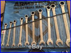 ARMSTRONG 20 Piece SAE & Metric Polished Ratcheting Wrenches