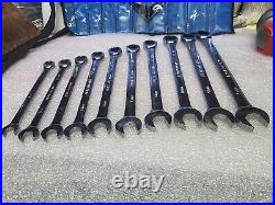 Armstrong 10 Pc. Long Metric Ratcheting Combination Wrench Set. USA