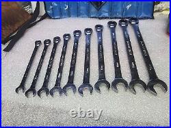 Armstrong 10 Pc. Long Metric Ratcheting Combination Wrench Set. USA