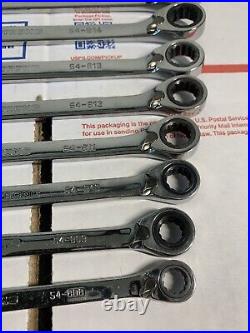 Armstrong Tools USA 12pc Metric Ratcheting Combination Wrench Set 8-19mm