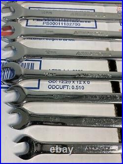 Armstrong Tools USA 12pc Metric Ratcheting Combination Wrench Set 8-19mm