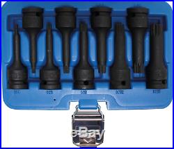 BGS Germany 9-Pc 1/2 Drive Impact Spline Bit Socket Set M4-M16 AUDI PORSCHE VW