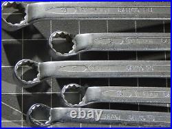 Bahco 12 OF 13Pc Metric Offset Box Combination Wrench Set 7MM 19MM 12Pt PU NO 14