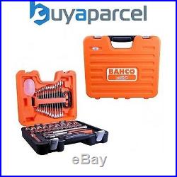 Bahco BAHS400 Socket and Spanner Set of 40 Pieces Metric 1/2in Drive S400